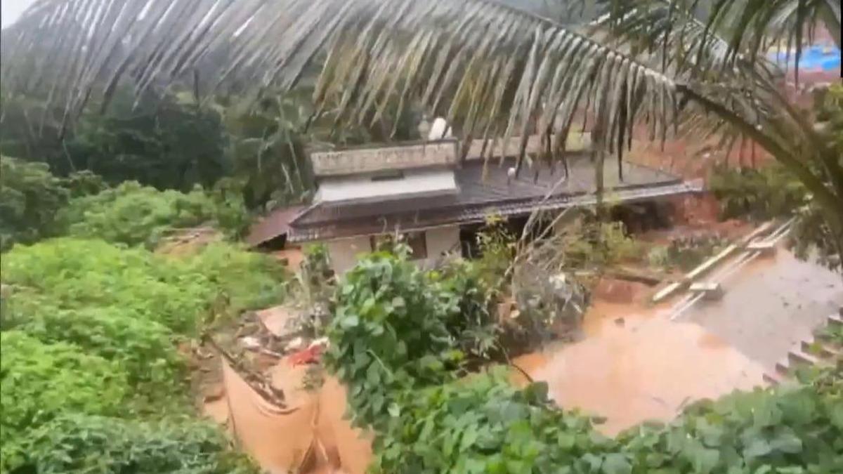 Debris slip at Wayanad tunnel road project site; eight feared dead, seven missing