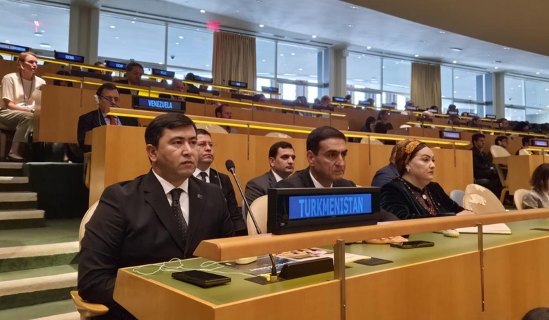 Delegation of Turkmenistan attends ECOSOC high-level political forum