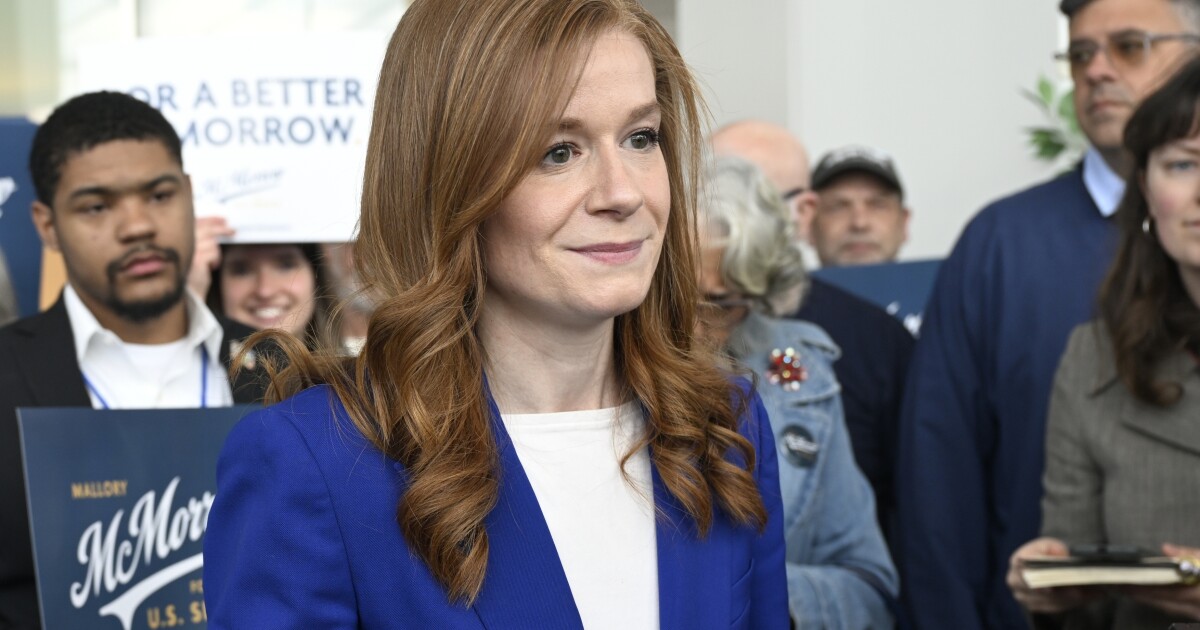 Democrat Mallory McMorrow suspends her Michigan Senate campaign