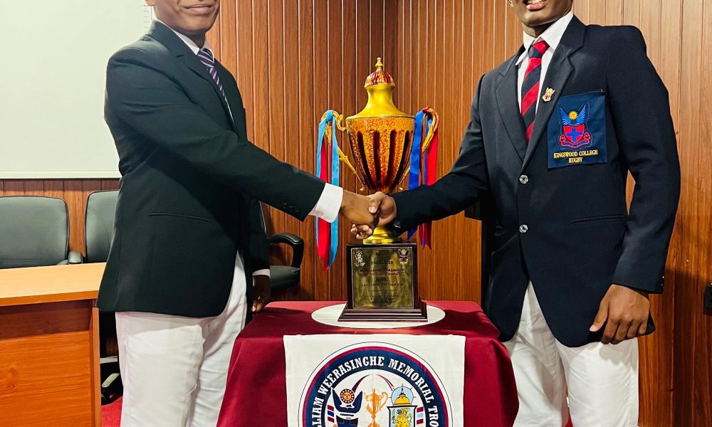 Dharmaraja and Kingswood set for historic rugby clash on Saturday