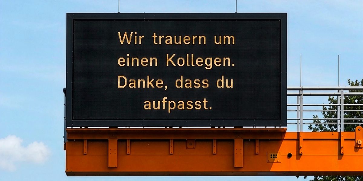 "Die Autobahn ist ihr Arbeitsplatz": Asfinag appelliert nach Tod von Mitarbeiter zur Vorsicht - Panorama
