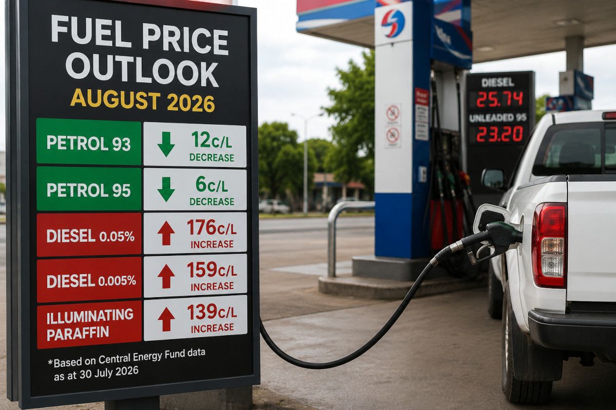 Petrol diesel price South Africa