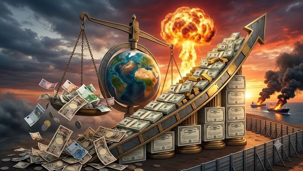 Dollar Gains as Treasury Yields, Inflation Fears Rise...