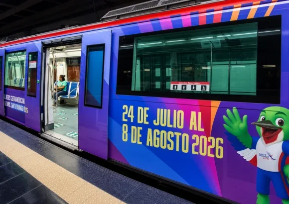 Dominican Republic offers free Metro, cable car, and OMSA service during Santo Domingo 2026 Games