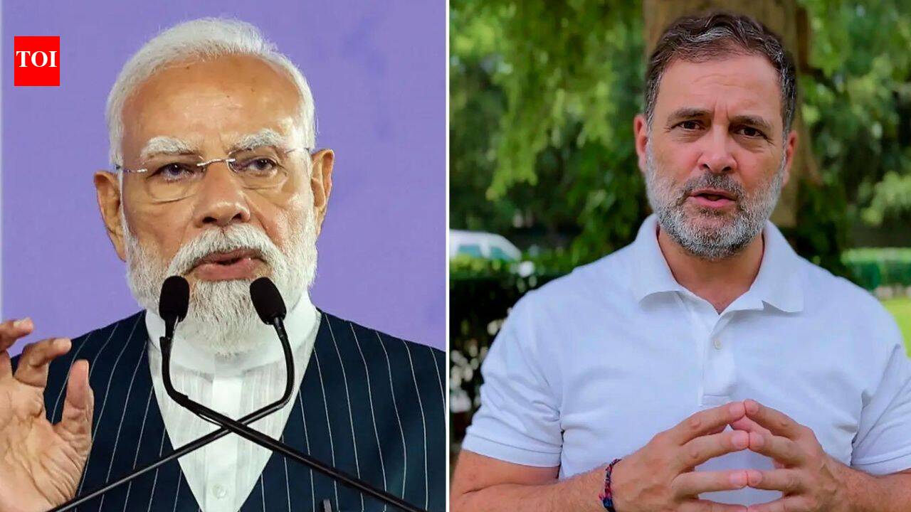 'Don't insult students' intelligence': Rahul Gandhi slams PM Modi's midnight video on paper leaks | India News