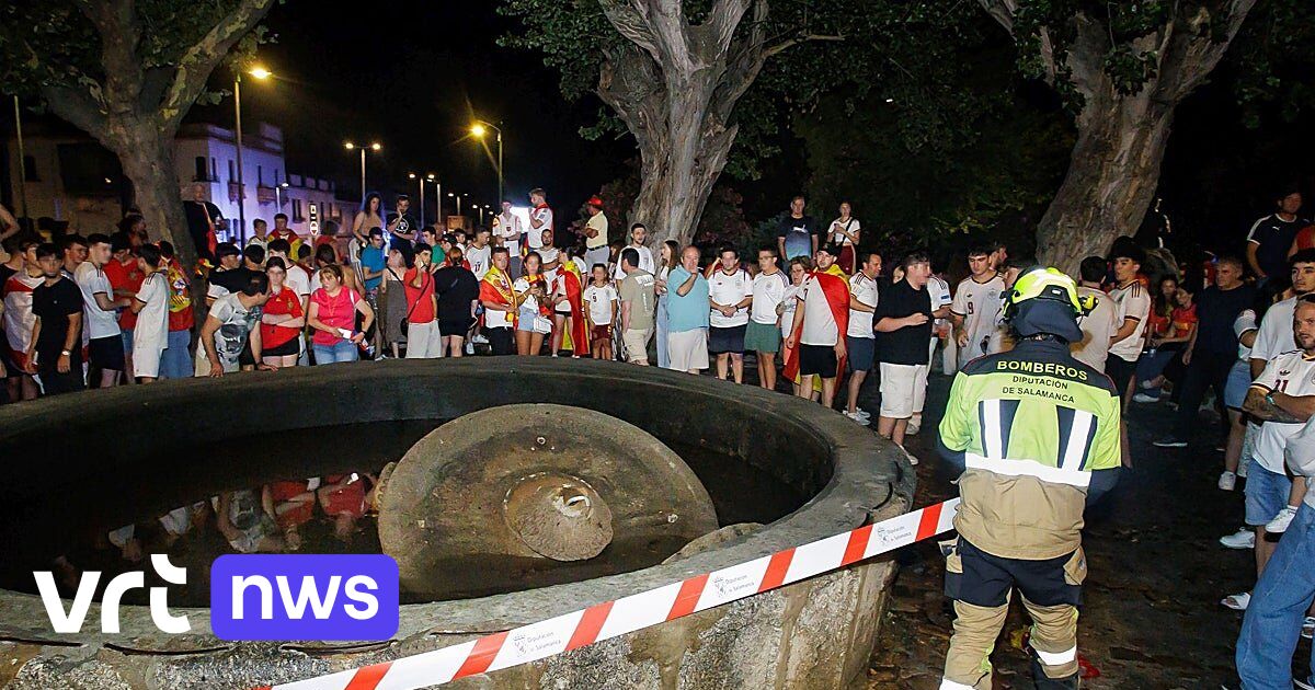 Drama tijdens WK-viering in Spanje: 13-jarige jongen sterft door instorting fontein