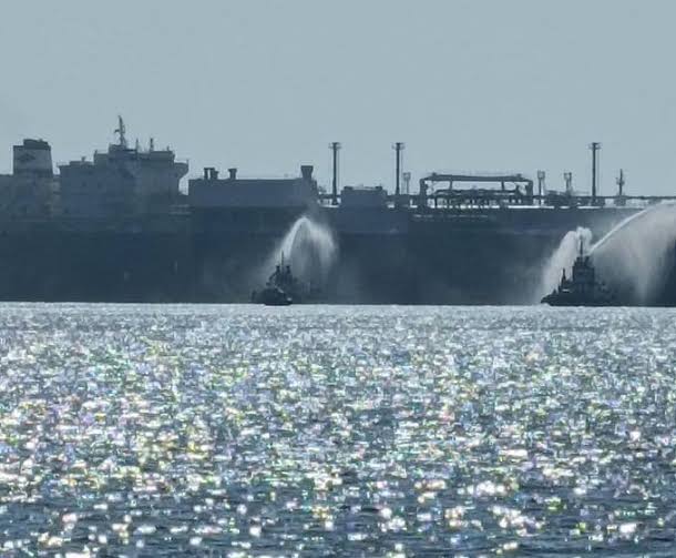 Drone caused fire on two ships at Egypt's Damietta port, cabinet says