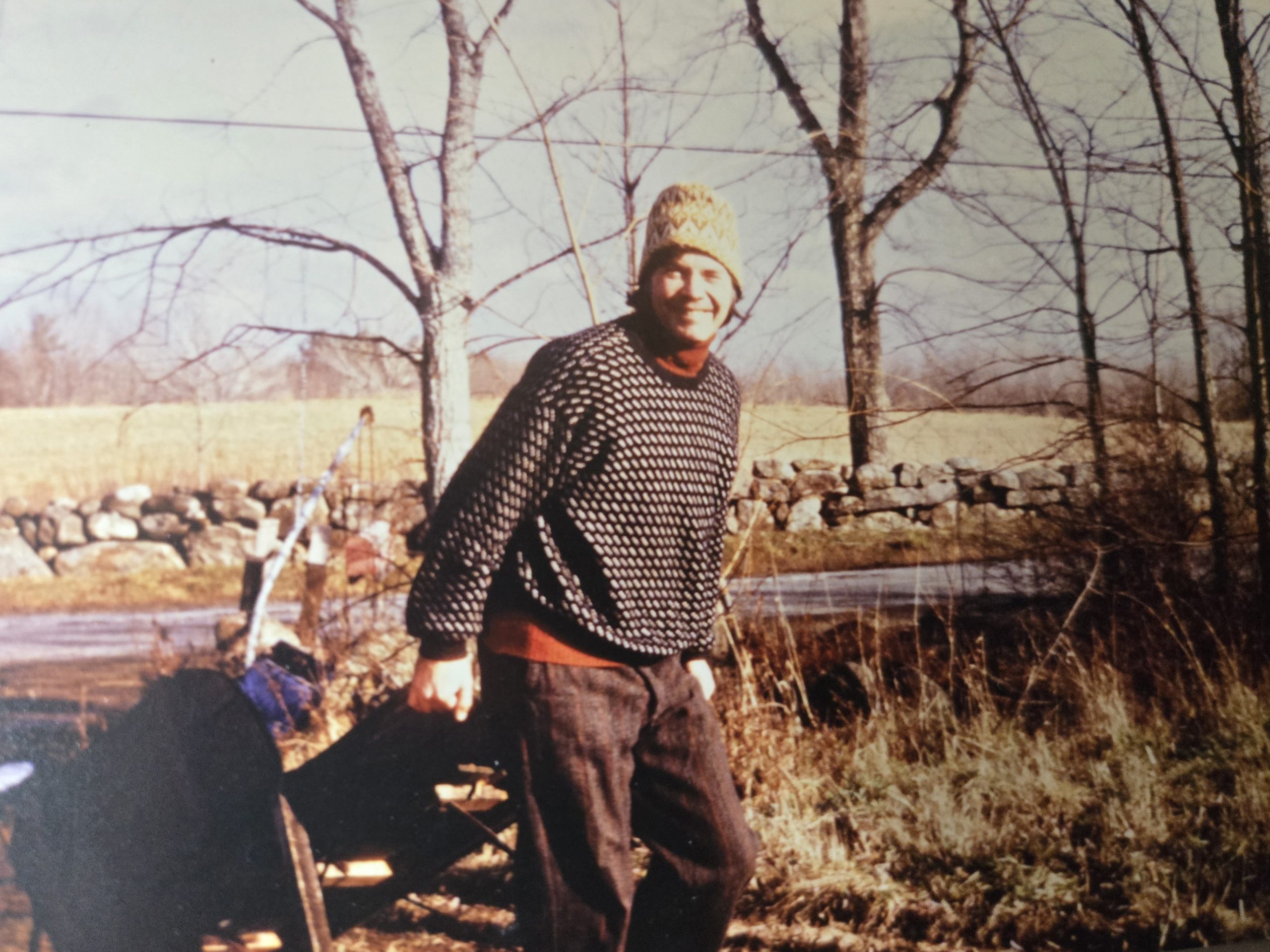Dudley Laufman goes back to the land