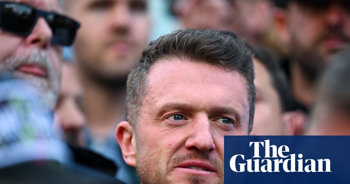 Elon Musk’s family foundation took Tommy Robinson to Russia, says Musk’s father | Tommy Robinson