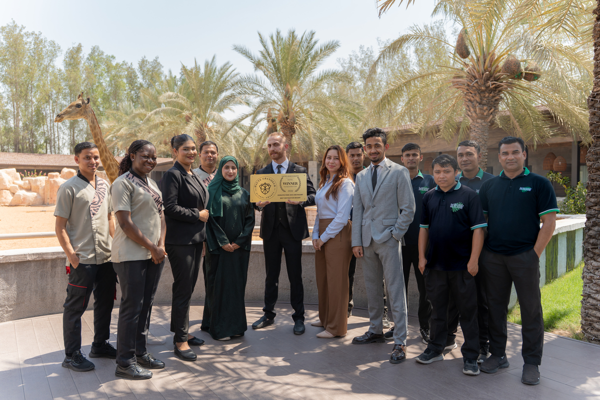 Emirates Park Zoo & Resort Named Best Destination in the UAE at Haute Grandeur Global Awards