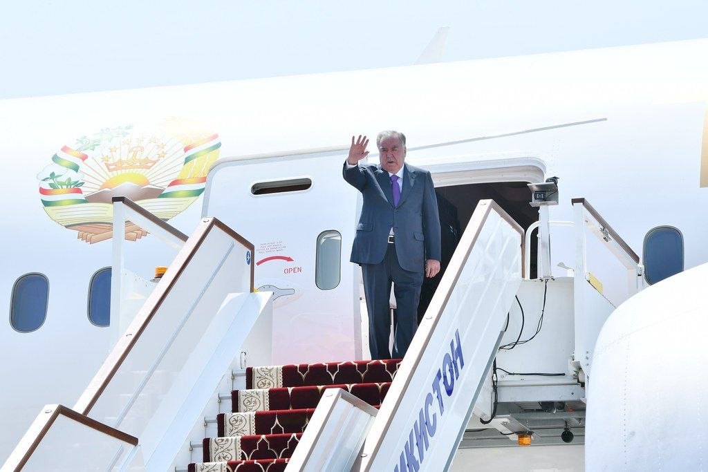 Emomali Rahmon travels to Astana for opening of Games of the Future 2026
