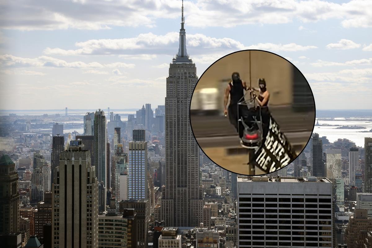 Empire State Building Climbing Couple Are Iconic