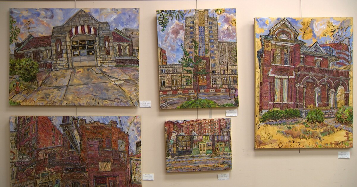 Exhibit showcases Peggy Snow's paintings of abandoned, demolished sites