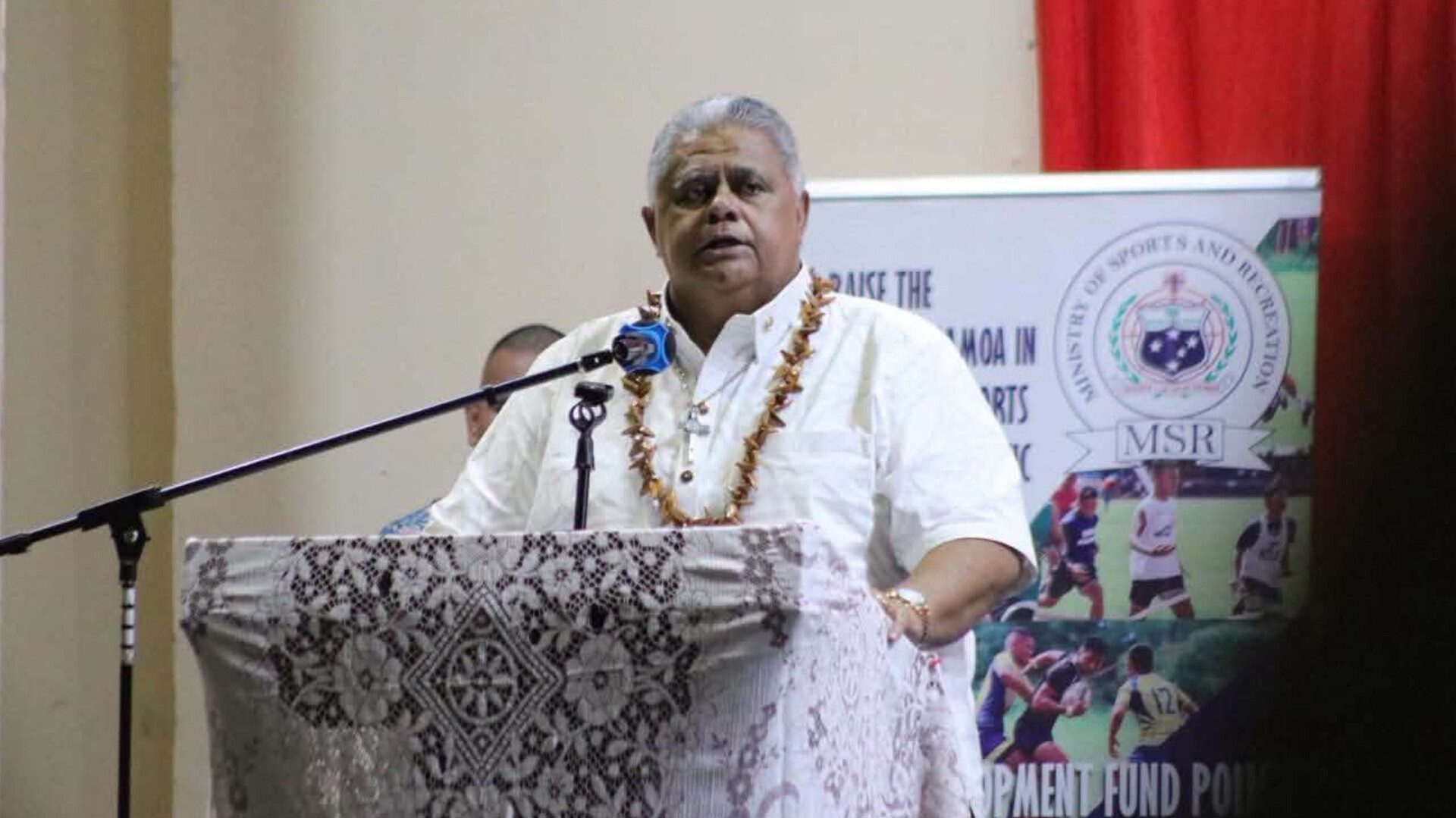 Fa’amalosiau le Taitai o le Atunuu i le ‘au a Samoa o le a Tausinio i Taaloga a Malo o le Taupulega i Sikotilani