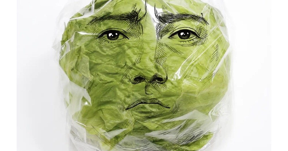 Face lettuce appears in Japan, with the face of Death Note’s Light Yagami, but why?