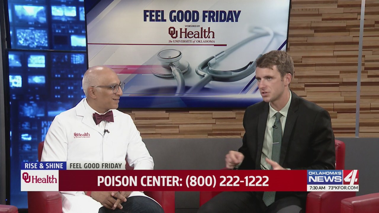 Feel Good Friday: OU Health joins Rise & Shine to discuss accidental poisoning prevention