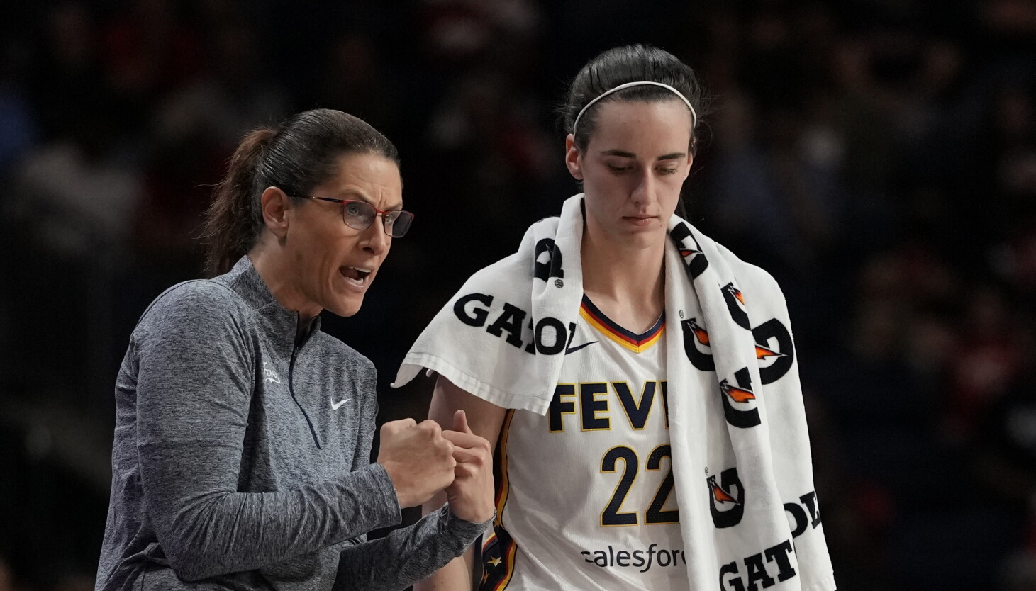 Fever coach Stephanie White gives WNBA fans a statement worth hearing