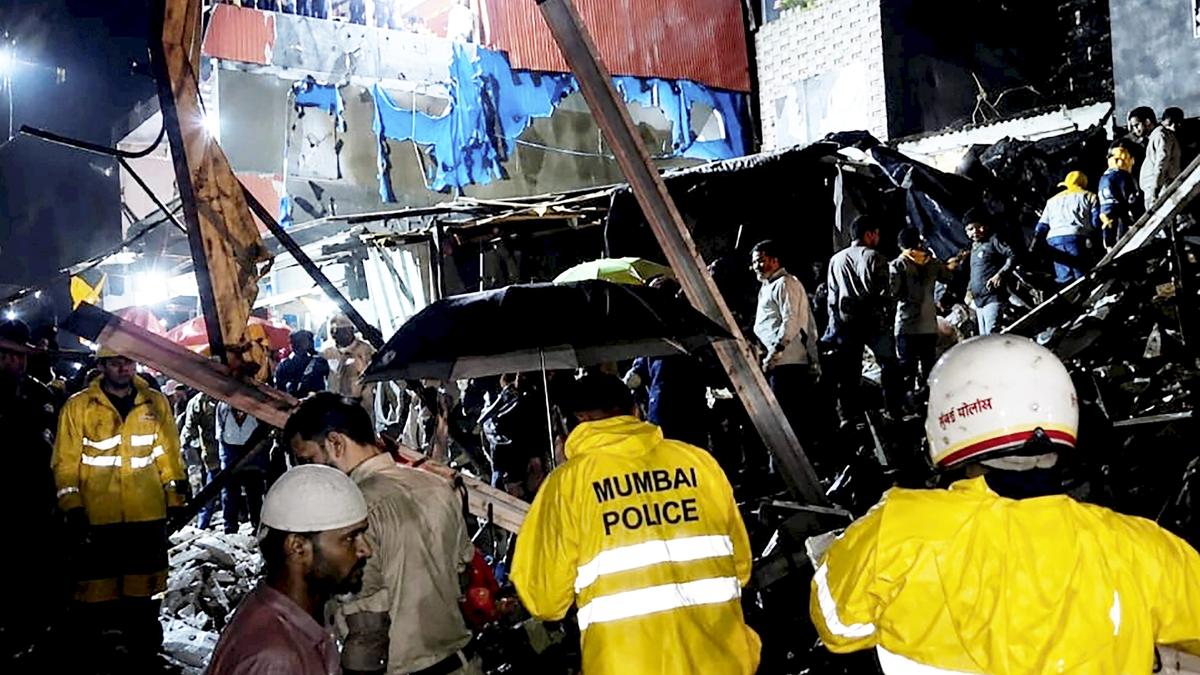 Five children among 6 killed, in Mumbai chawl collapse