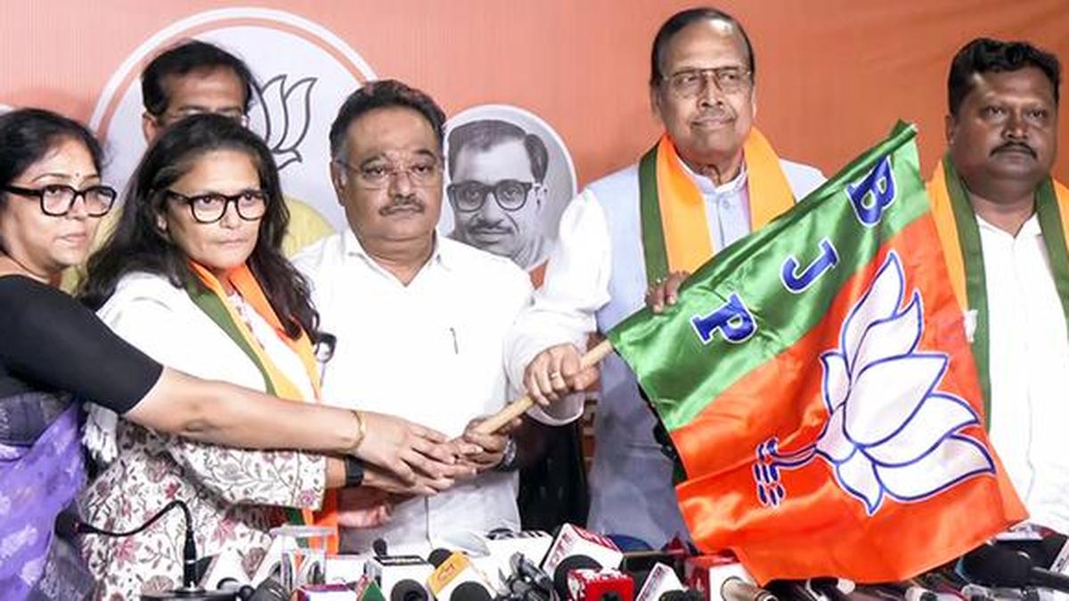 Former Trinamool MPs file nomination as BJP’s Rajya Sabha candidates