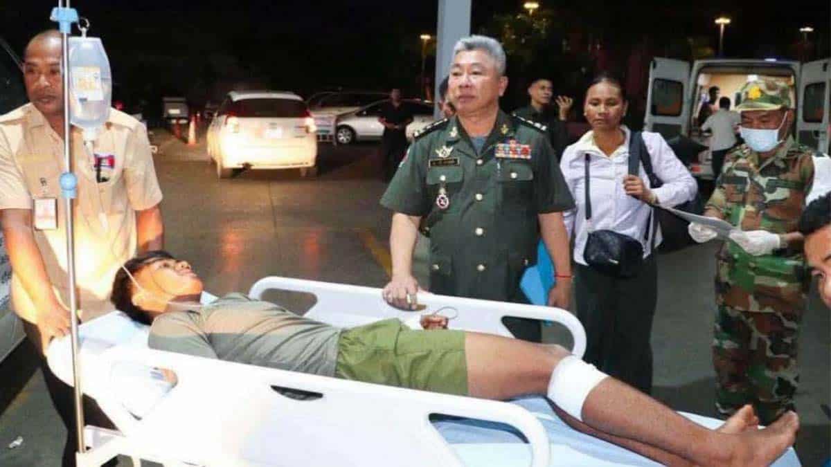 Four Cambodian Soldiers Injured in Border Blast as Cambodia and Thailand Give Different Accounts