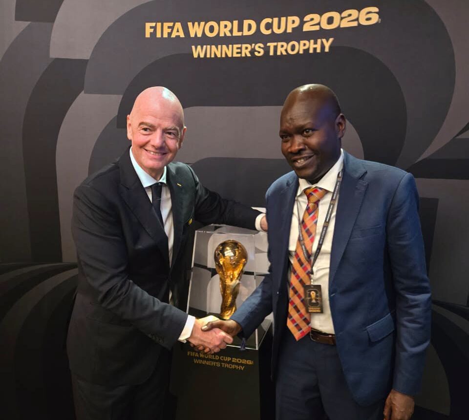 Francis Amin meets Infantino to advance football development