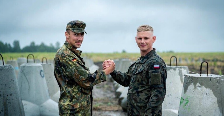 Germany deploys soldiers to Poland to help reinforce eastern borders