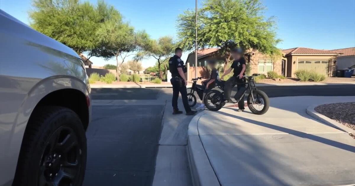Gilbert PD conduct e-bike patrols, urge parents to help keep teen riders safe
