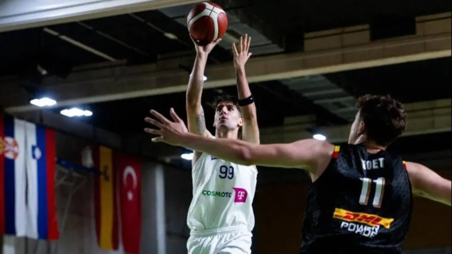 Greece downs Belgium for first win in U20 EuroBasket