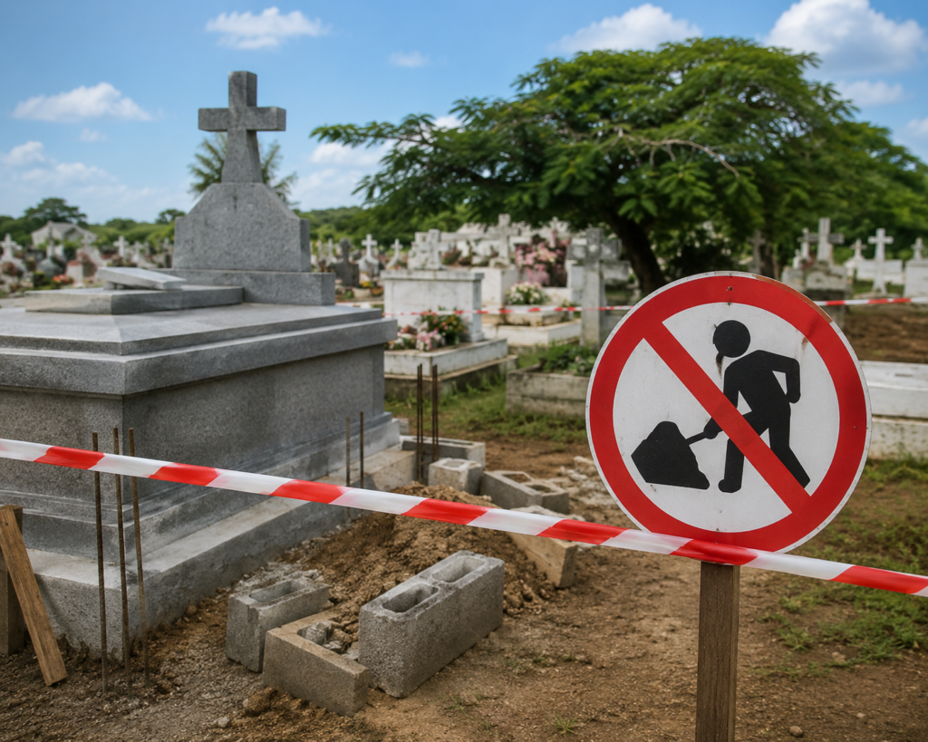Health Ministry Cracks Down on Illegal Construction in Public Cemeteries