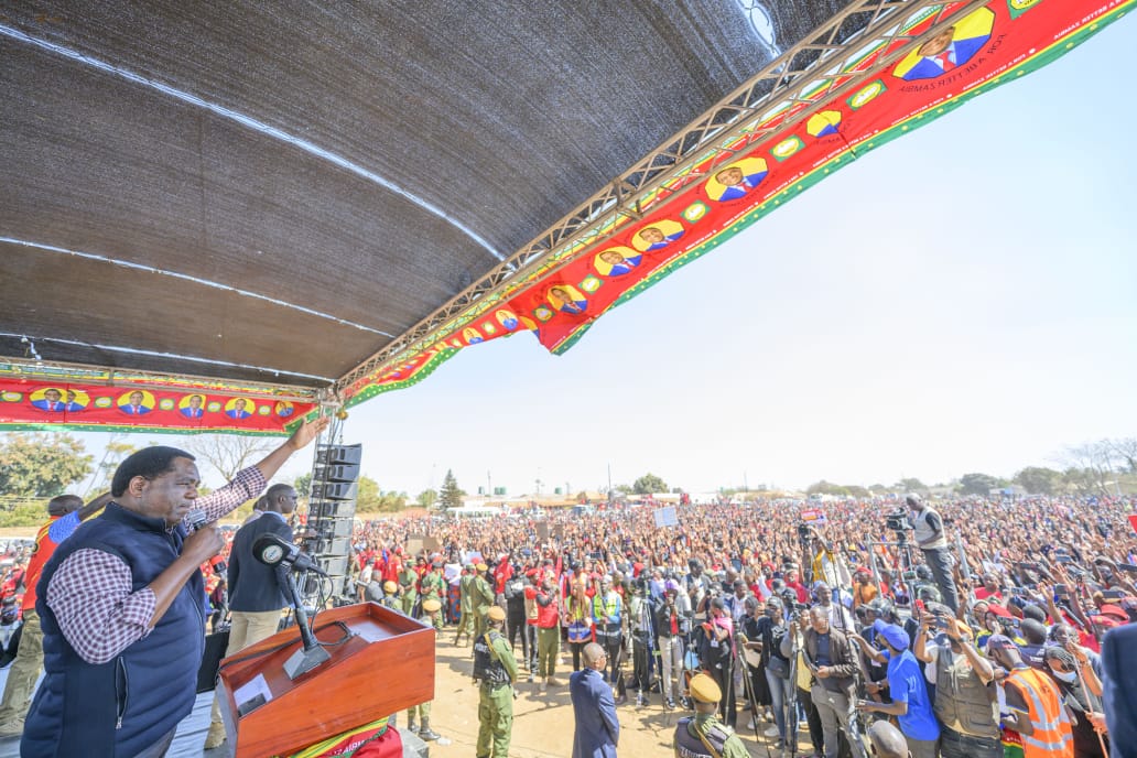Hichilema rallies Katuba voters, urges support for UPND in August elections