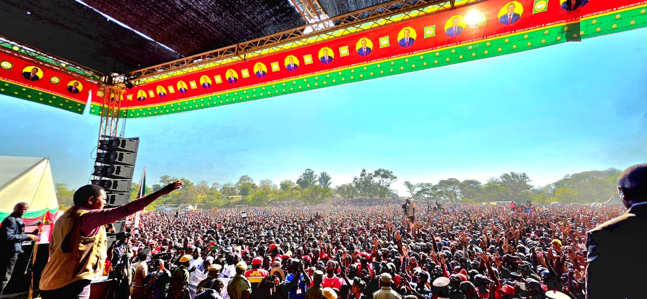 Hichilema thanks Chikankata residents, urges UPND vote on August 13
