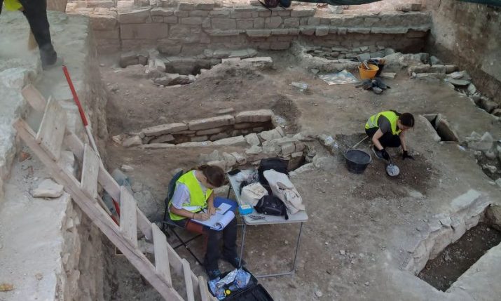 Hidden medieval church discovered beside Diocletian’s Palace in Split