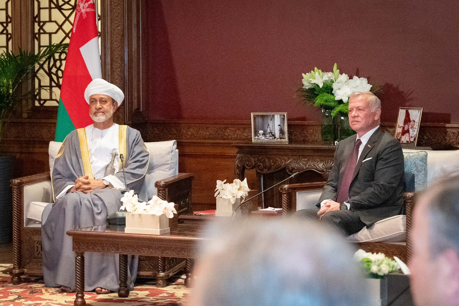 His Majesty Sultan Haitham, King Abdullah II discuss regional developments and de-escalation efforts