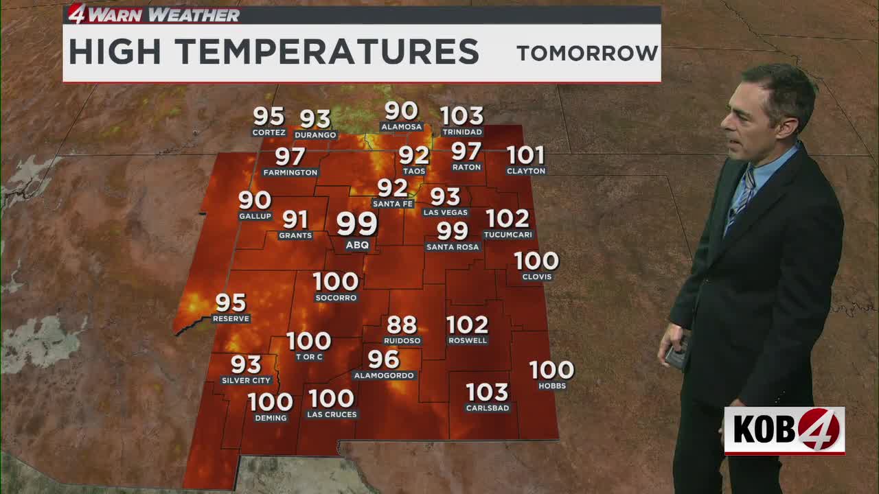 Hot weather continues in our state with possible storms and flash flooding