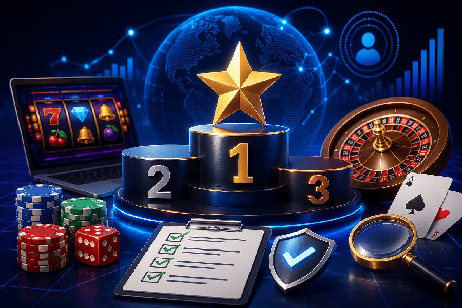 How Online Casino Rankings Are Determined in 2026