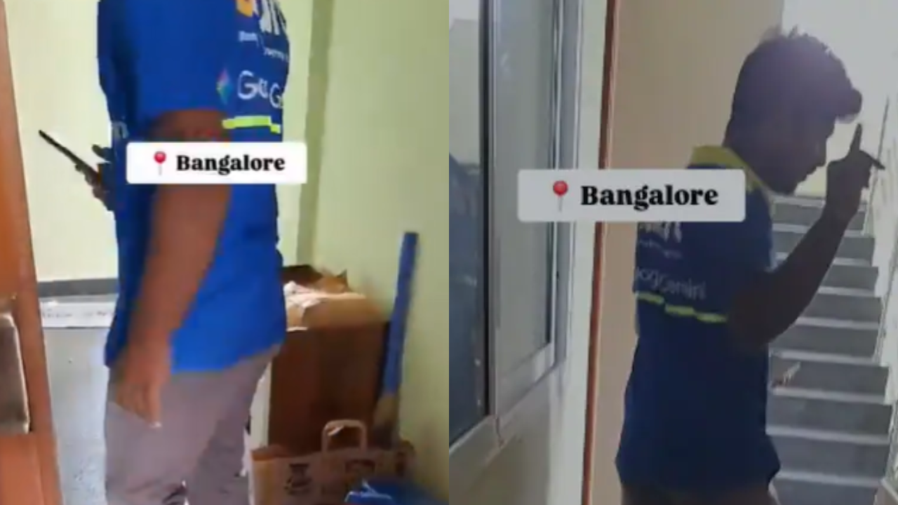 'I am traumatised': Bengaluru woman alleges delivery agent forced his way into home to use washroom, flashed her | Bengaluru News