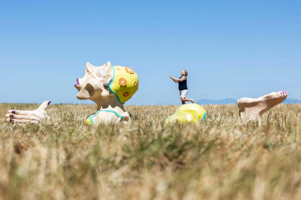 Meet Coco, Andrea Brown’s dismembered woman in a bikini, a strange sentimental item she has held on to since she received it as a gift in 1996. (Olivia Vanni / The Herald)