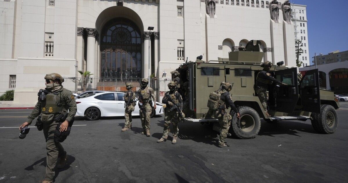 Immigration agents used racial slurs during LA raids, court evidence shows