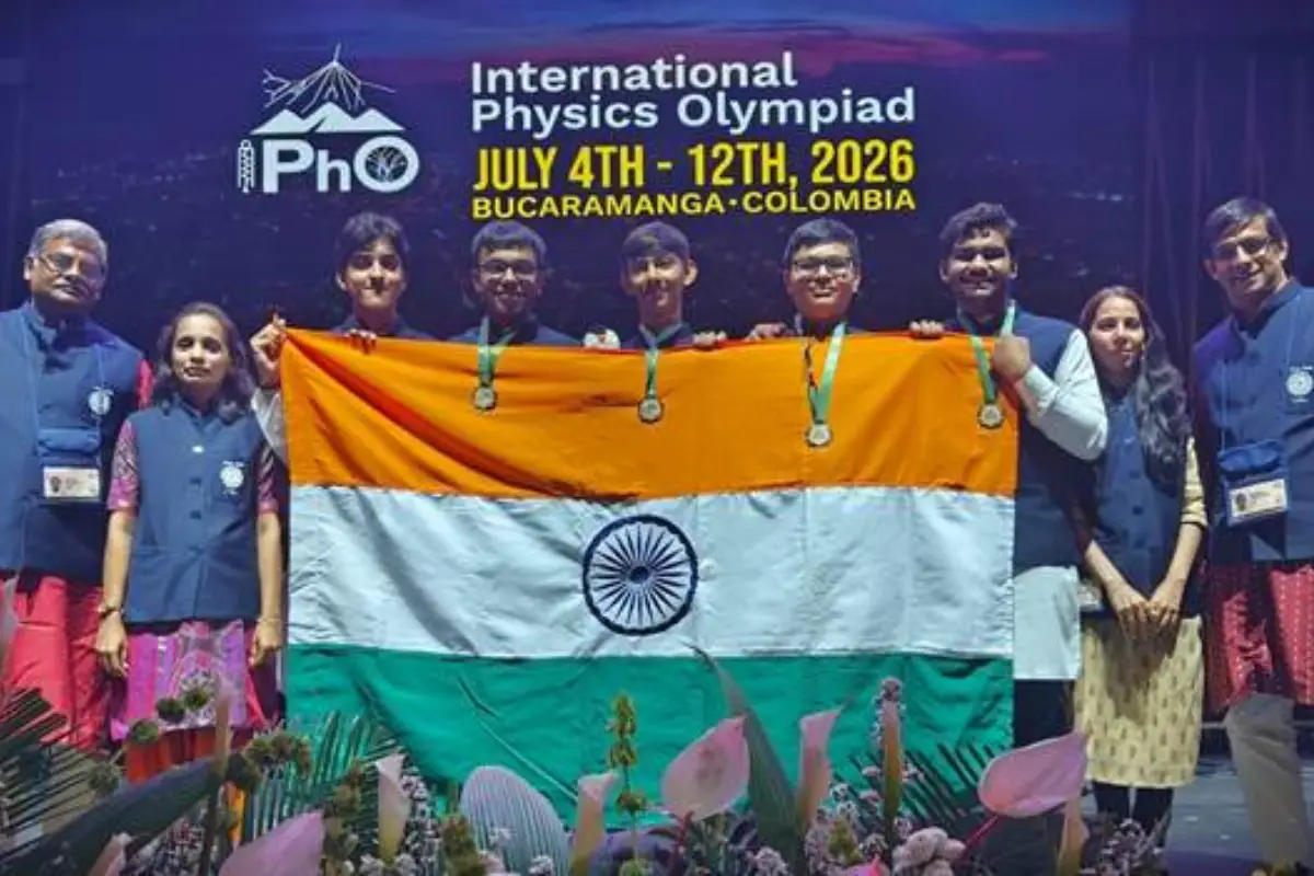 India’s Golden Sweep at the 56th International Physics Olympiad 2026 held at Bucaramanga, Colombia