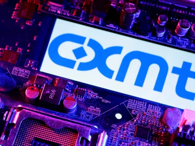 cxmt logo and computer motherboard are seen in this illustration taken april 14 2026 reuters