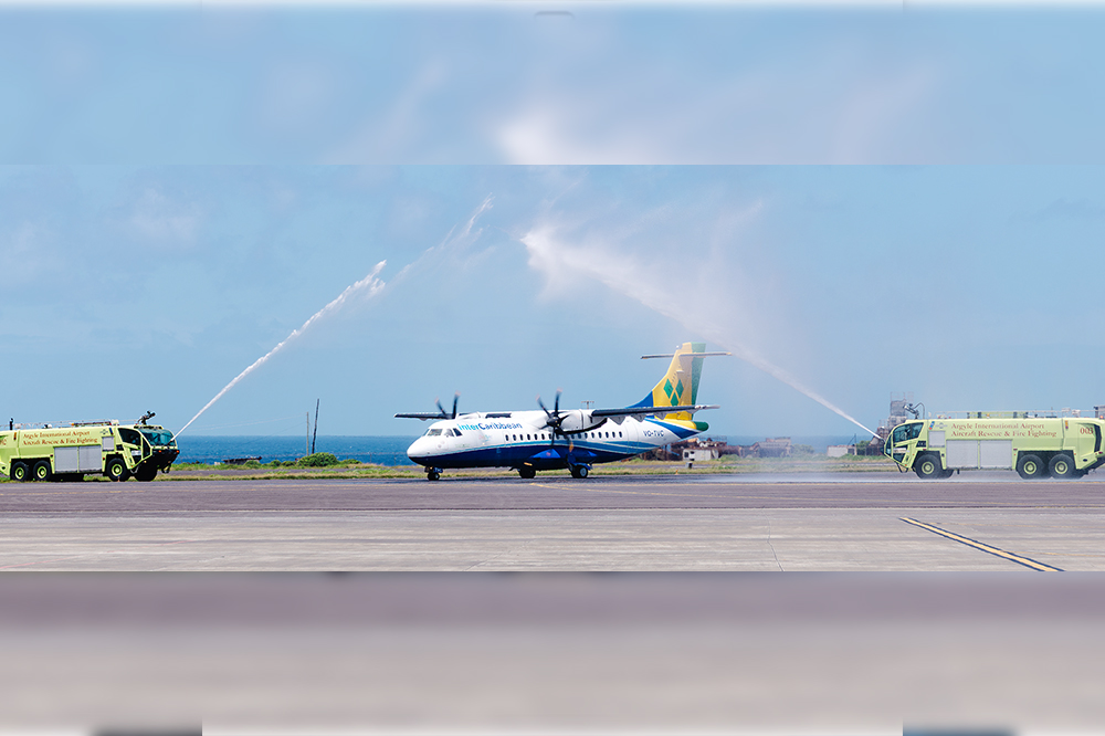 InterCaribbean now flying Vincy flag