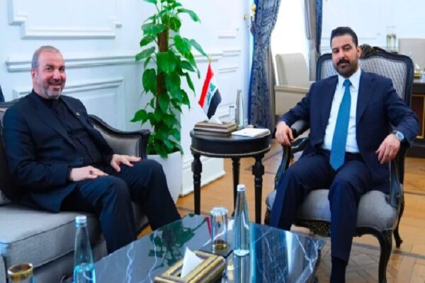 Iraq PM, Iran ambassador confer on ties in Baghdad meeting
