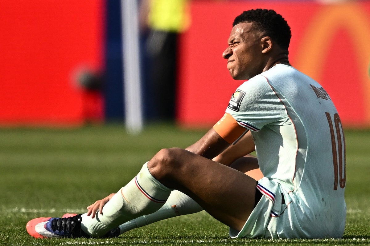 Is Kylian Mbappe injured? France captain taken off after stunning goal against Morocco