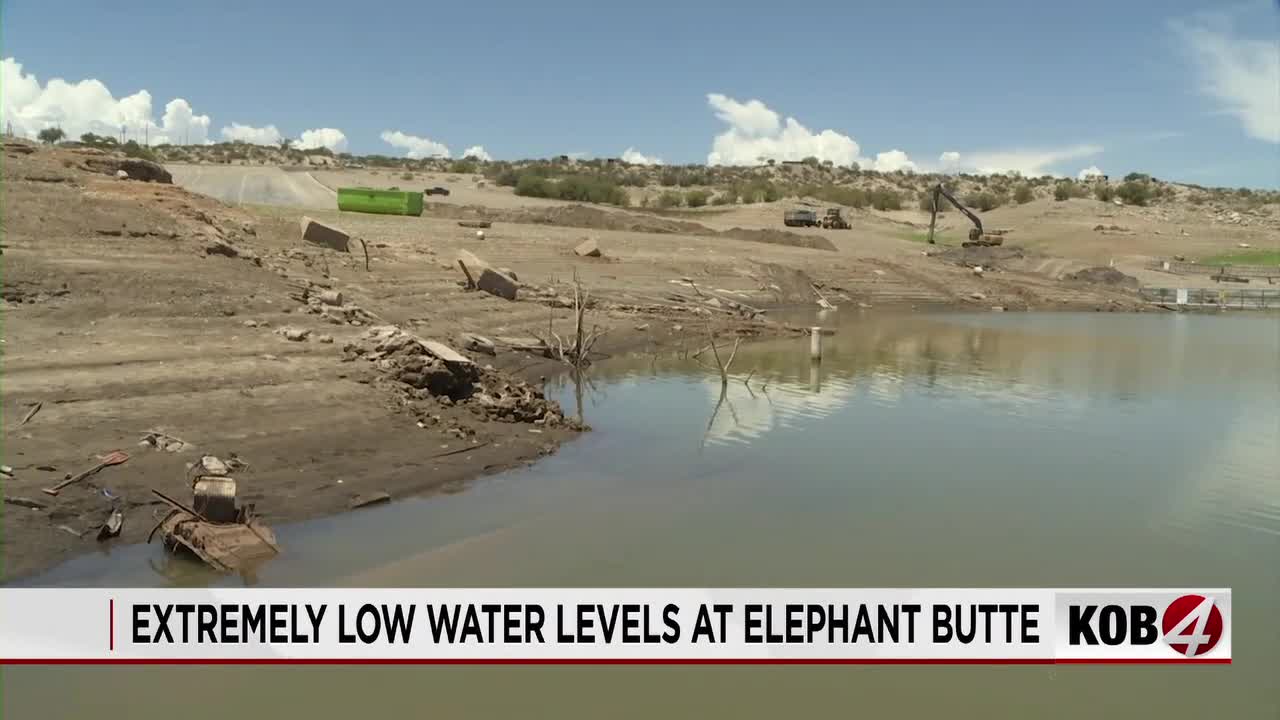 'It's terrible': Water levels at Elephant Butte Lake reaching near 55-year lows