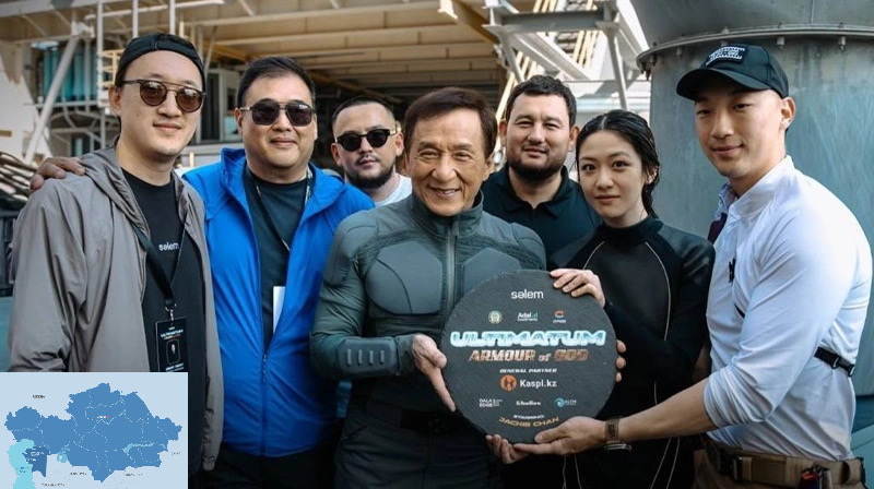 Jackie Chan's ‘Armour of God: Ultimatum’ Begins Filming in Kazakhstan's Mangystau Region