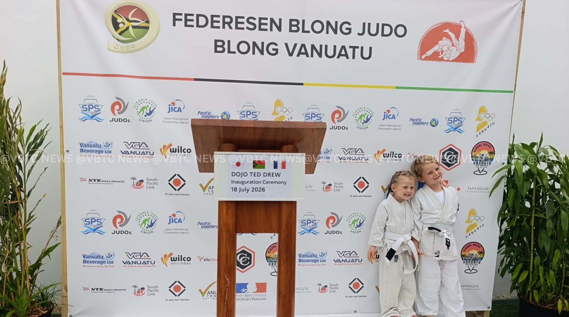 Japan, France support new chapter for Vanuatu Judo