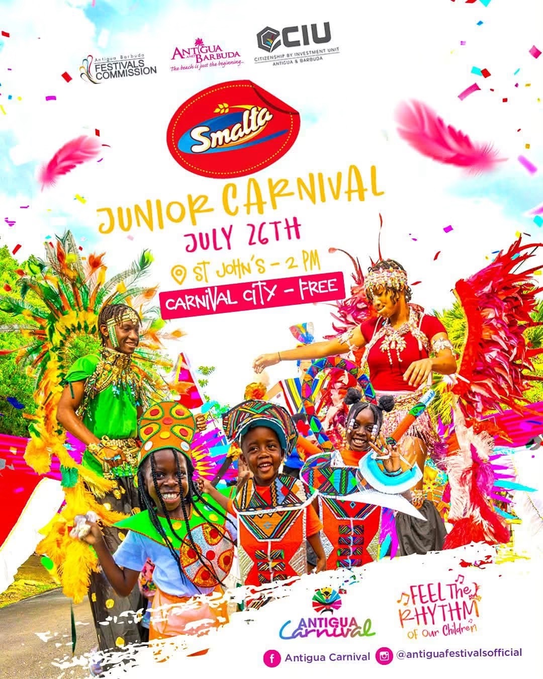 Junior Carnival Parade Brings Colour and Creativity to St. John’s