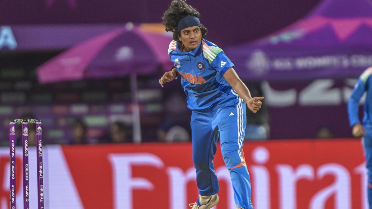 Kadapa’s Sree Charani becomes first woman cricketer from A.P. to represent India in Test match