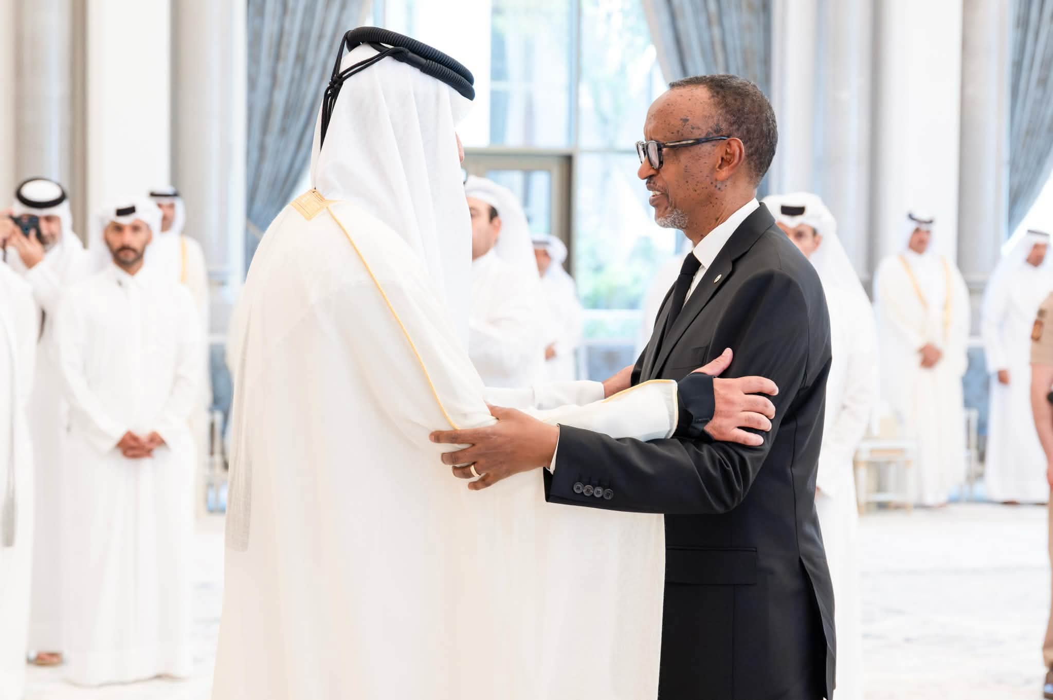Kagame in Qatar to Convey Condolences Following Father Amir's Death