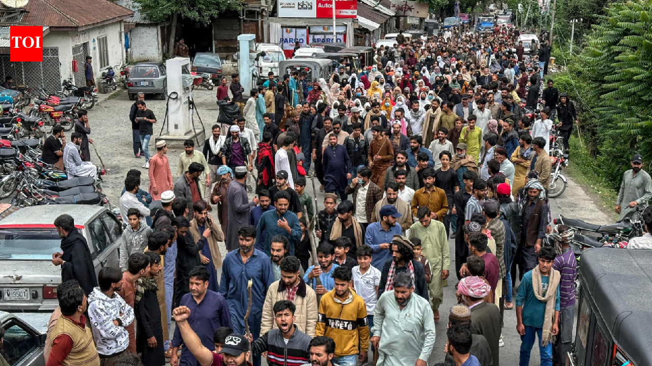 Kashmiri Activists Demonstrate Against Pakistani Atrocities in PoJK | World News